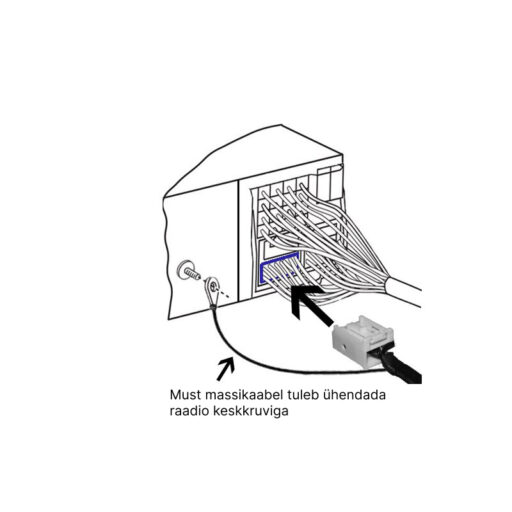12pin Audi Volkswagen Škoda Seat Bluetooth adapter (ainult heli) (kuni juuni 2010)