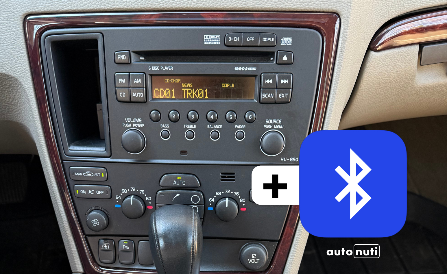 Volvo Bluetooth adapter (ainult heli) HU- raadiotele - Image 2