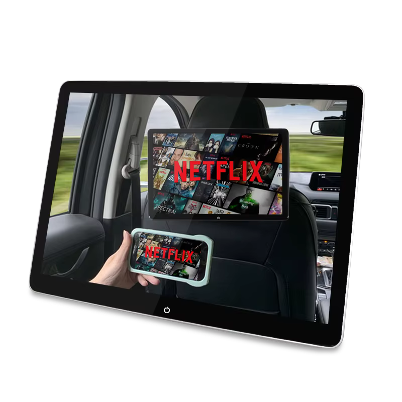 2 x Androidiga tagaistme multimeediaekraanid – YouTube, Netflix, Telia TV, Go3, Elisa, Jupiter jpm - Image 1