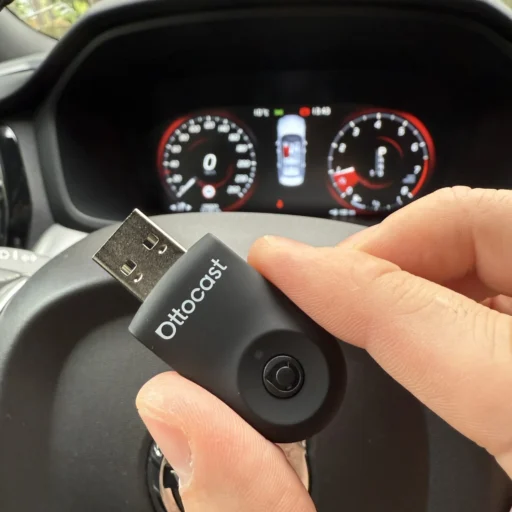 Ottocast Mini 2.0 Flow belaidis CarPlay / Android Auto adapteris - Image 2