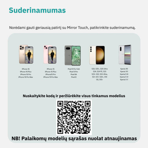 Ottocast Mirror Touch - telefono veidrodinis atvaizdavimas automobilyje + belaidis CarPlay