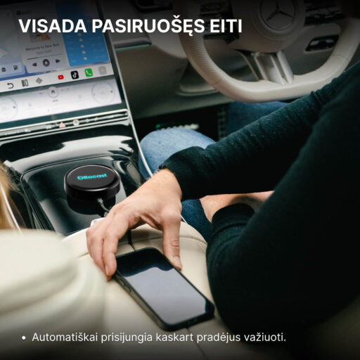 OttoAibox P3 Pro AI Box, vaizdo grotuvas + belaidis CarPlay ir Android Auto - Image 7
