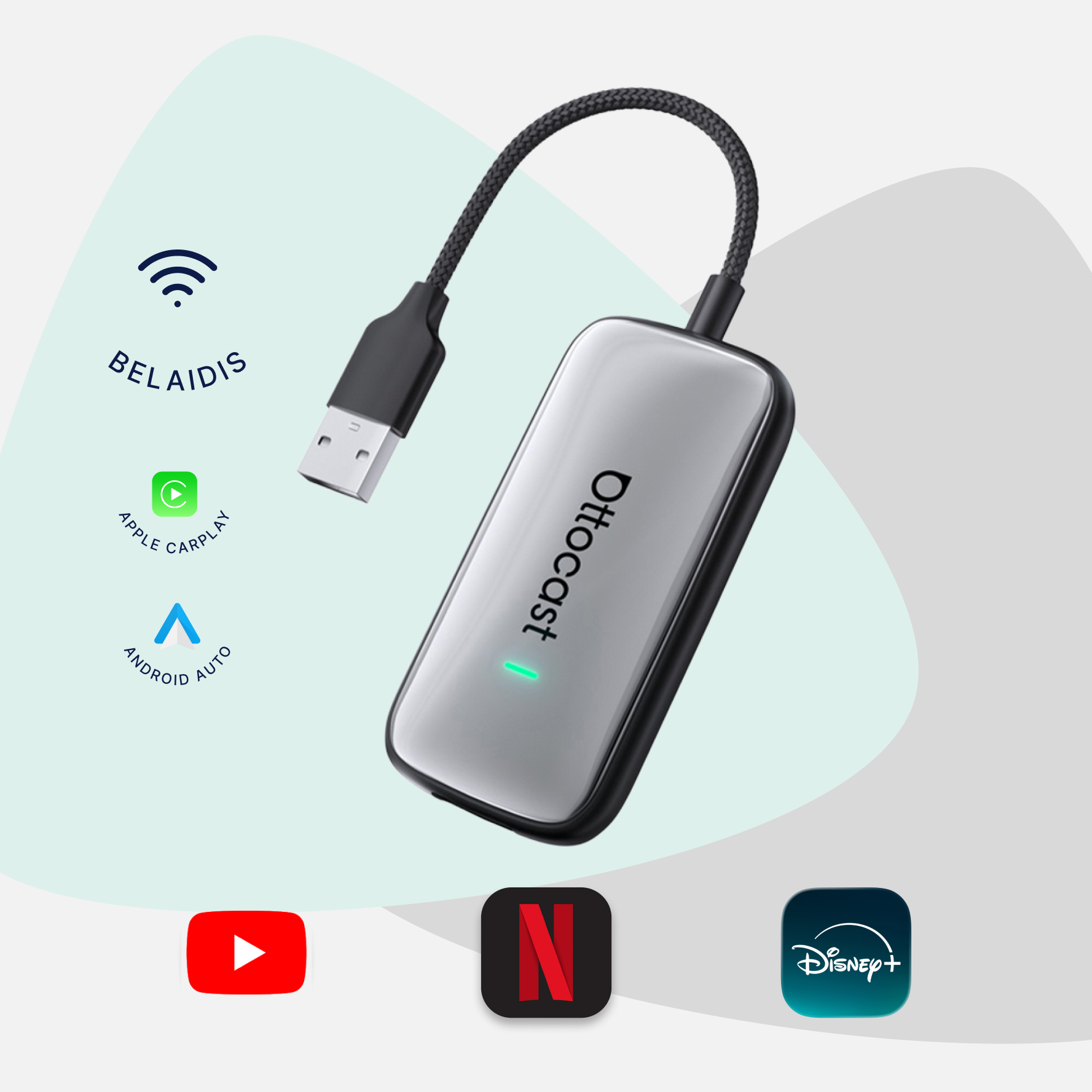 Ottocast Play2Video Pro AI Box - Image 1