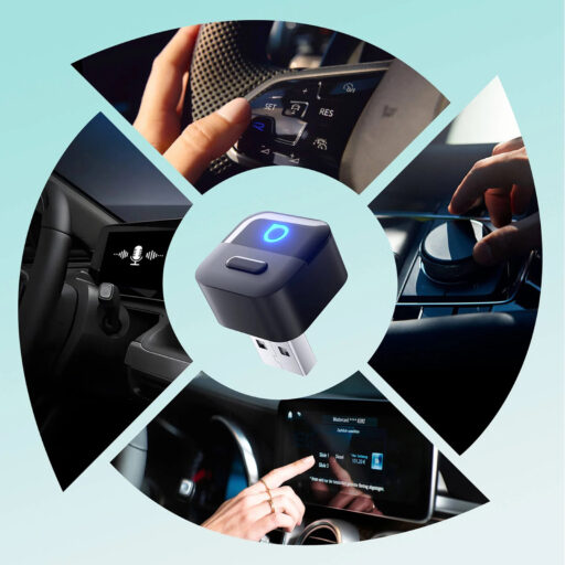 2026 Ottocast Mini Pico belaidis CarPlay / Android Auto adapteris - Image 11