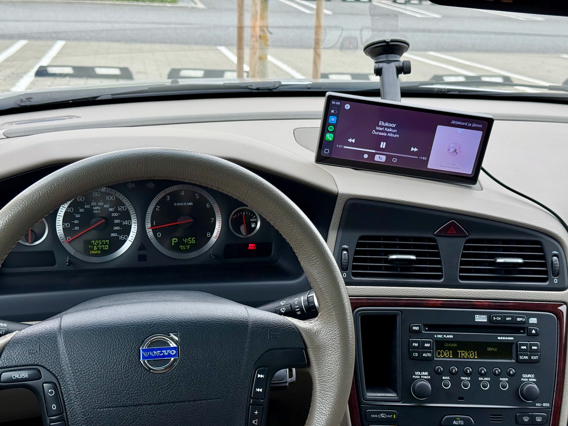 8,9" Carabc D808 CarPlay ja Android Auto ekraan - Image 12