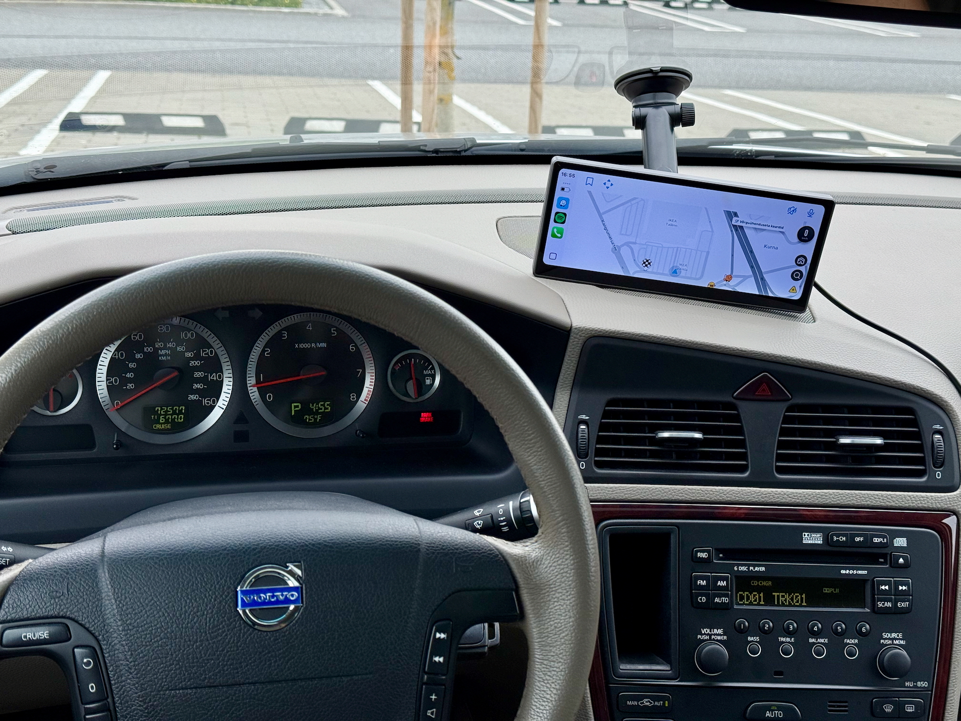 8,9" Carabc D808 CarPlay ja Android Auto ekraan - Image 11