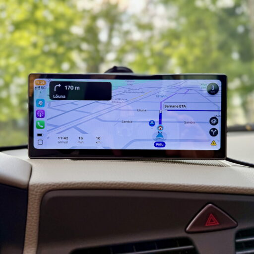 8,9" Carabc D808 CarPlay ja Android Auto ekraan