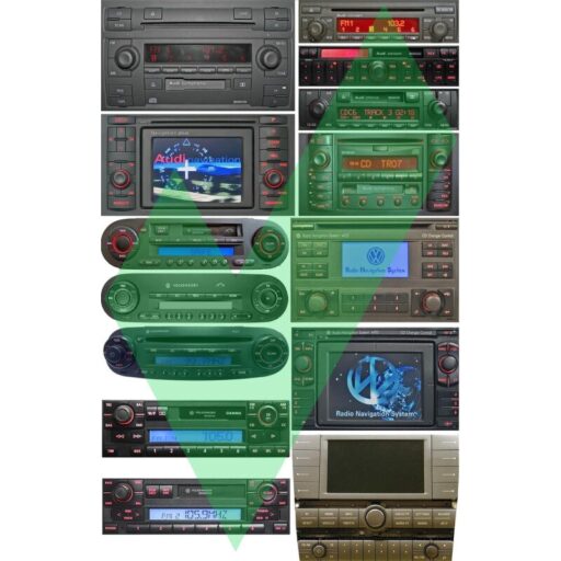 8pin Audi / Seat / Škoda / Volkswagen Bluetooth adapter (ainult heli)
