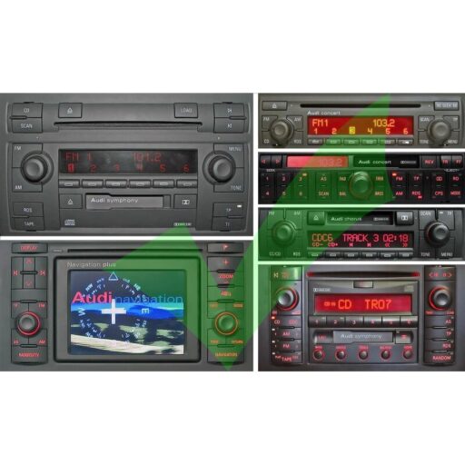 8pin Audi / Seat / Škoda / Volkswagen Bluetooth adapter (heli + handsfree)