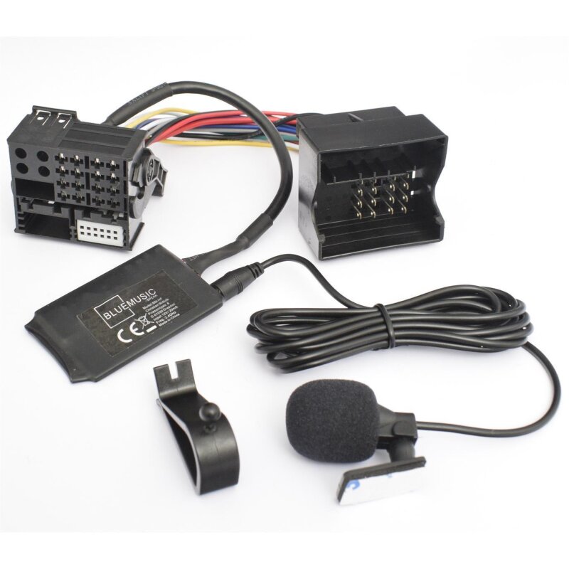 Quadlock Audi Volkswagen Škoda Bluetooth adapter (heli + handsfree) raadiotele RCD 310, RCD 510, RNS 510, Swing, Bolero, Columbus, Chorus, Concert, Symphony - Image 1