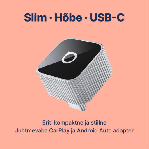 Ottocast Mini Cube 3.0 CarPlay / Android Auto juhtmevaba adapter