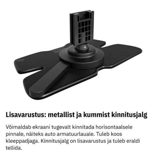 8,9" Carabc D808 CarPlay ja Android Auto ekraan