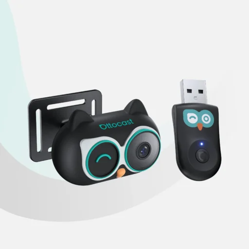 Ottocast Cabin Care tagaistme kaamera + juhtmevaba CarPlay