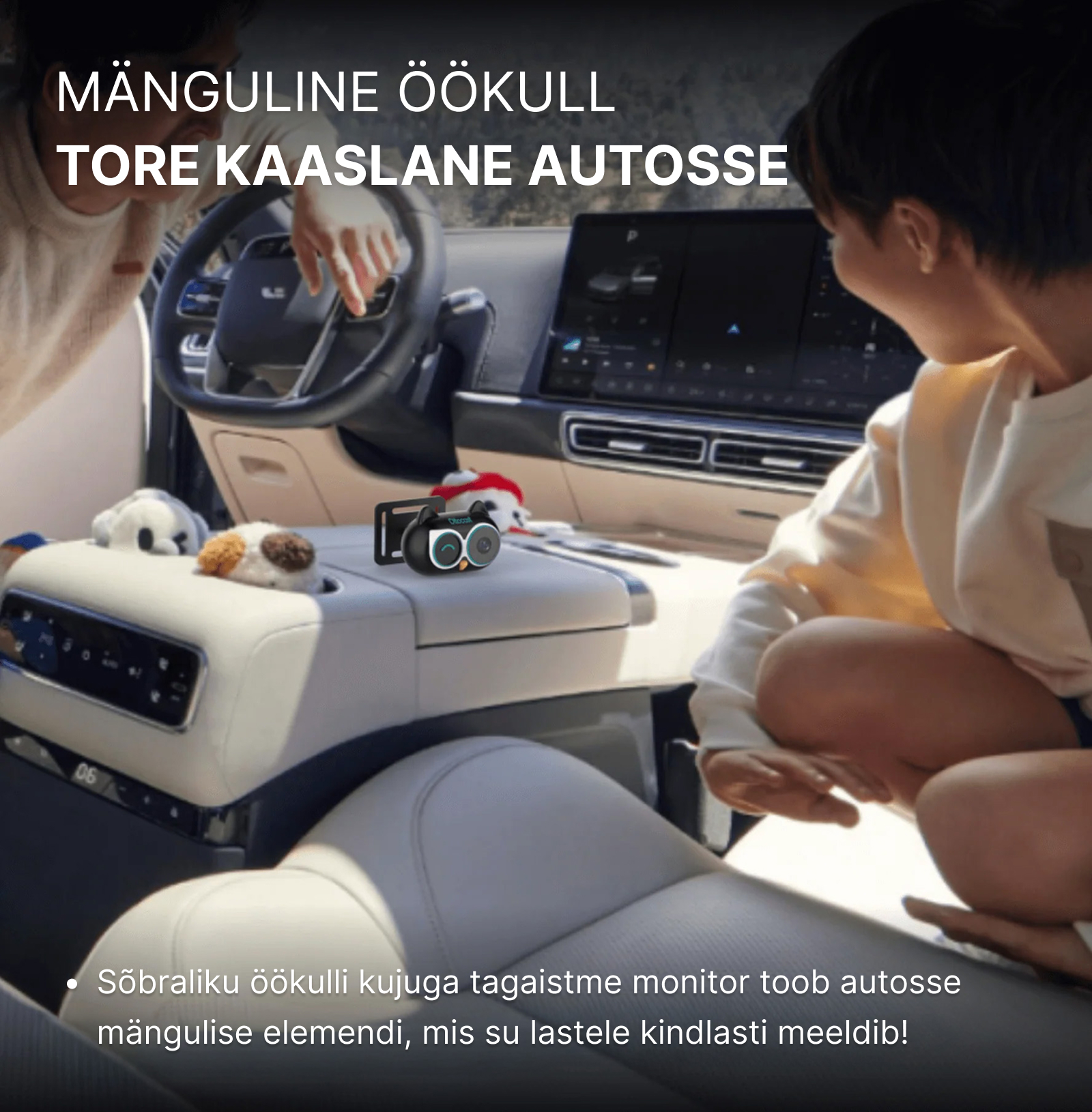 Ottocast Cabin Care tagaistme kaamera + juhtmevaba CarPlay - Image 8