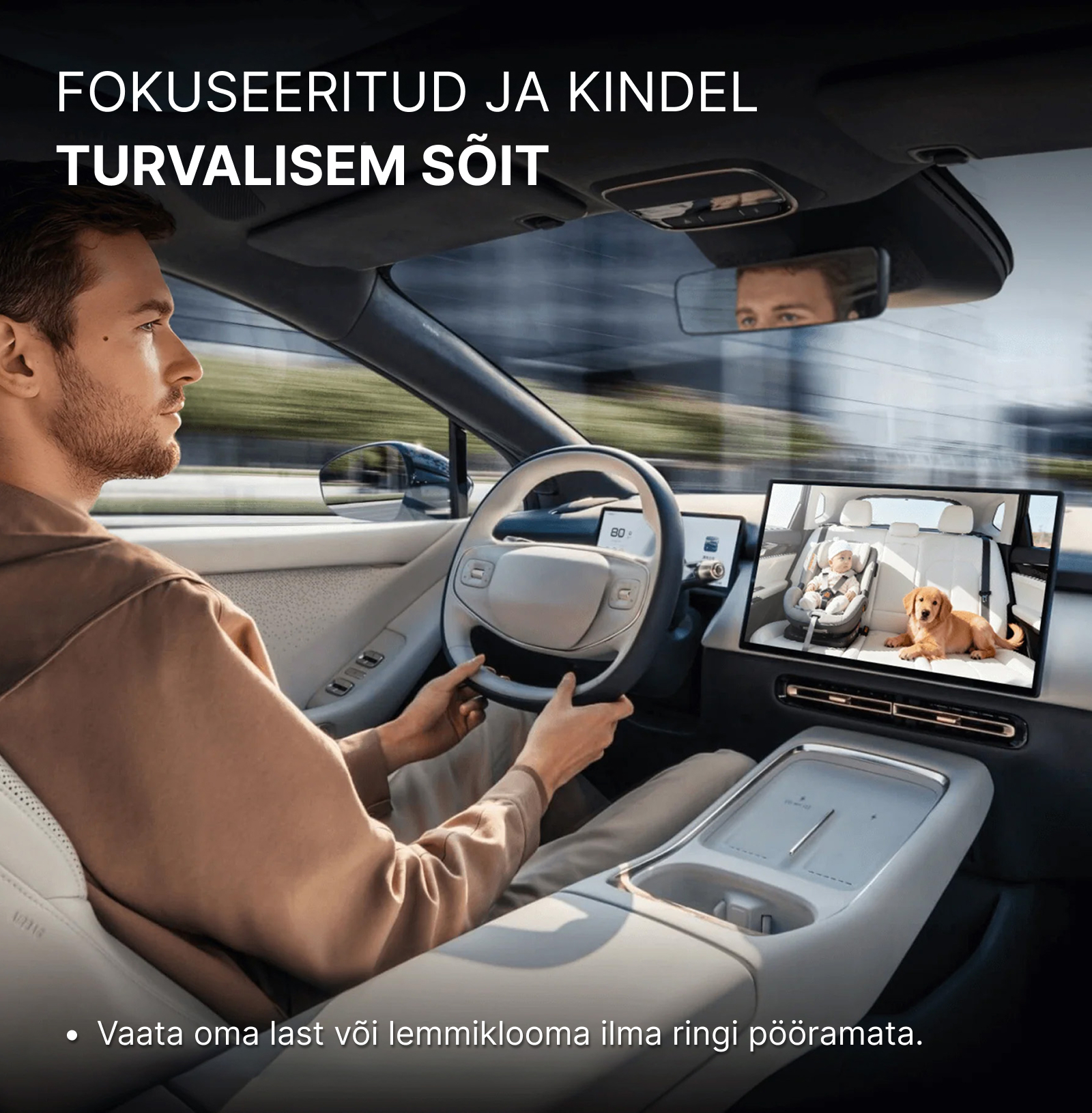 Ottocast Cabin Care tagaistme kaamera + juhtmevaba CarPlay - Image 5