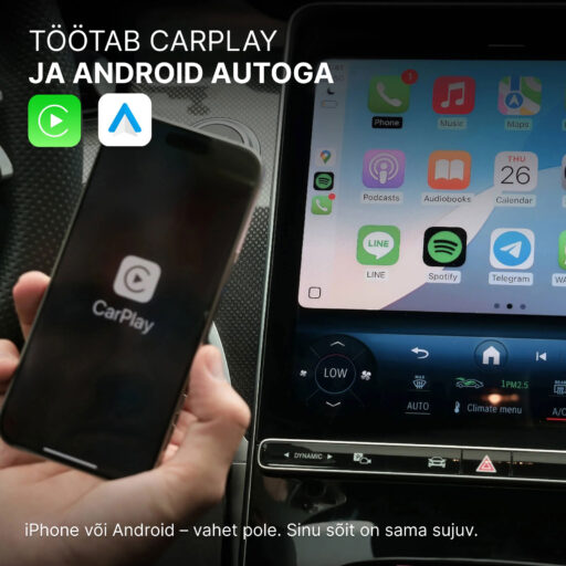 2026 Ottocast Mini Pico juhtmevaba CarPlay / Android Auto adapter - Image 2