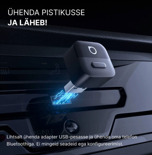 2026 Ottocast Mini Pico juhtmevaba CarPlay / Android Auto adapter